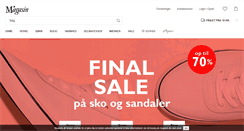 Desktop Screenshot of magasin.dk